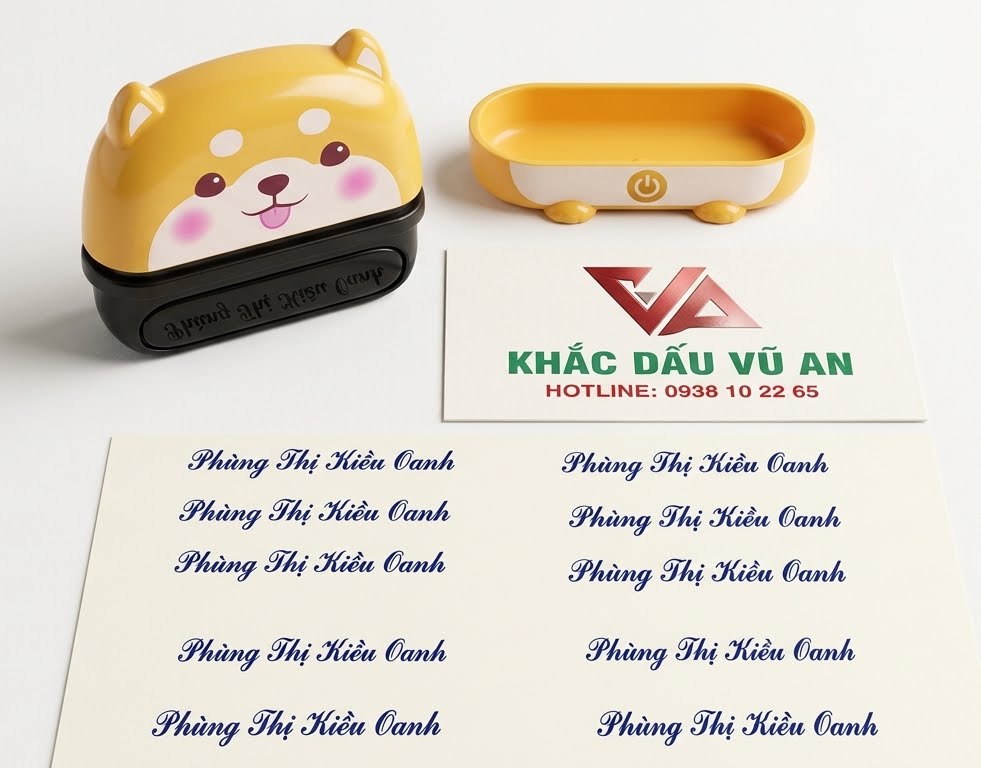 Địa Chỉ Khắc Con Dấu Tên Nhỏ Gọn Uy Tín, Giá Rẻ Tại TP.HCM