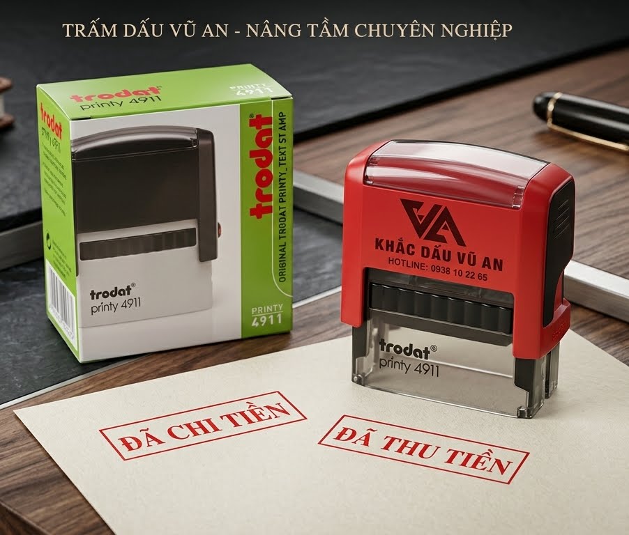 🛍️ COMBO DẤU ĐÃ THU TIỀN + DẤU "PAID" – GIÁ ƯU ĐÃI TỐT NHẤT TẠI XƯỞNG.