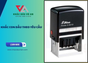 Khắc con dấu theo yêu cầu