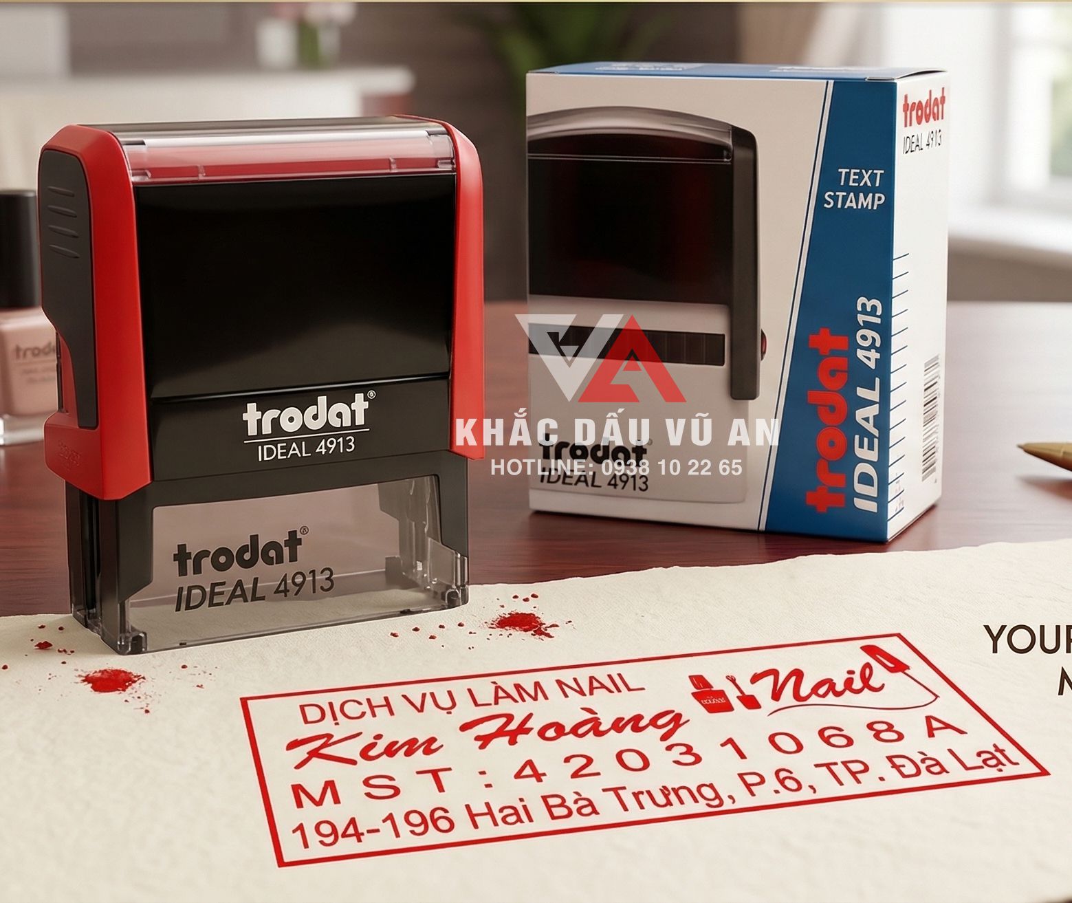 💎 MỘC CỬA HÀNG NAIL & SPA CAO CẤP – NÉT KHẮC LASER MỸ, KHÔNG LEM NHÒE.