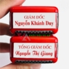 con dấu chức danh giám đốc