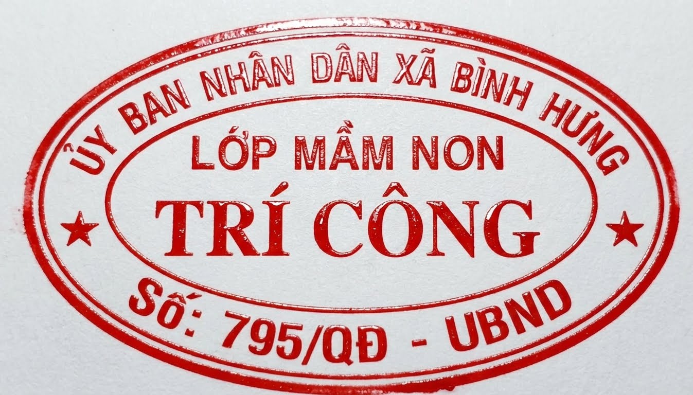 con dau lop mam non Dịch vụ khắc con dấu mầm non, dấu khen thưởng Bé Ngoan lấy liền