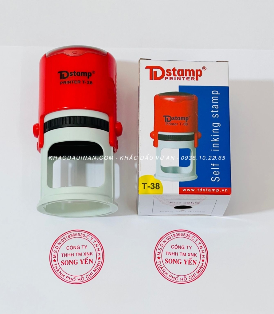 Khắc dấu tròn công ty