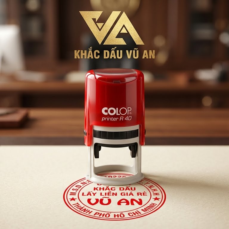 KHẮC DẤU TRÒN LẤY LIỀN – SẮC NÉT, CHUẨN QUY ĐỊNH