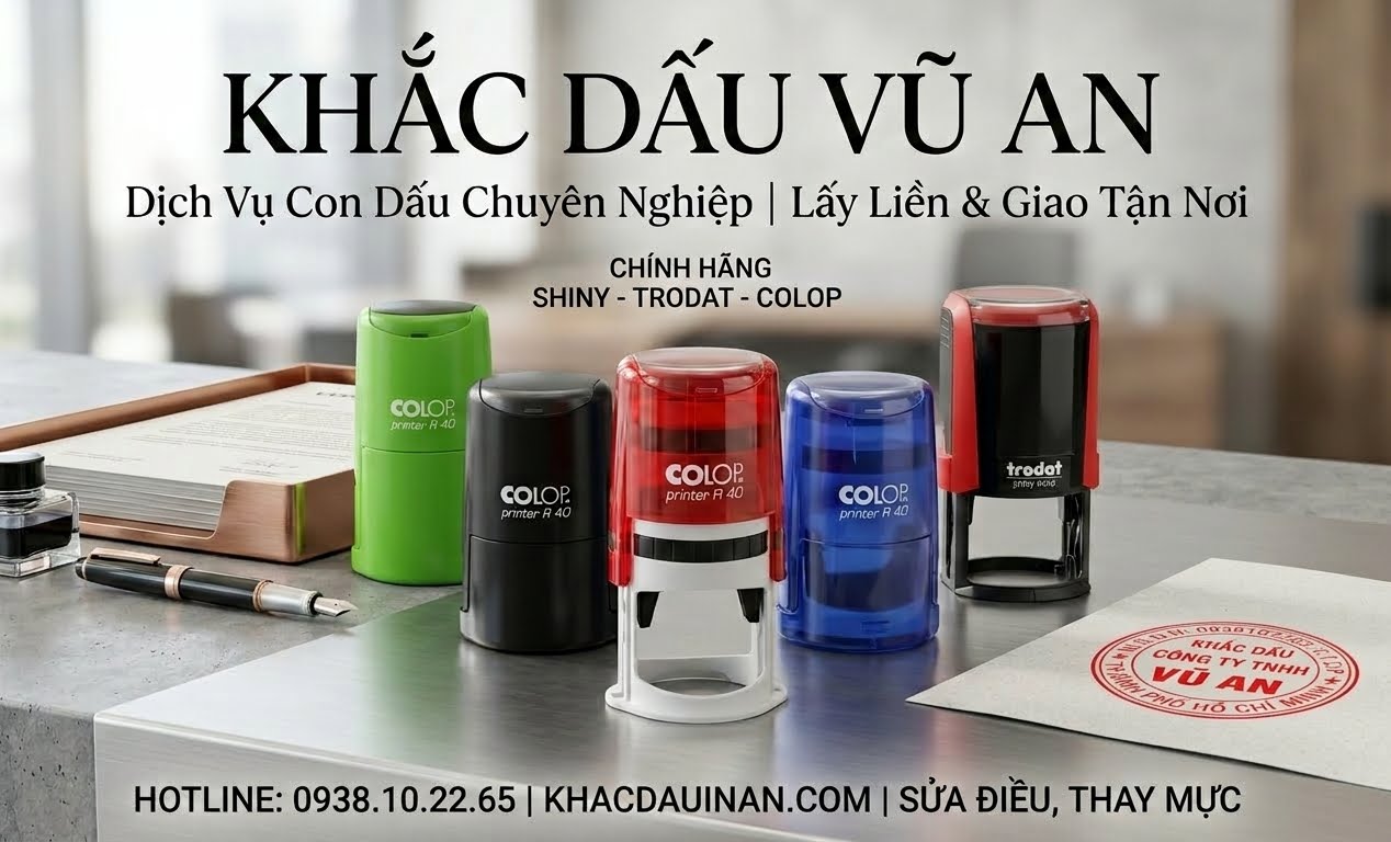 🛵 GIAO DẤU TẬN NƠI QUẬN 8 – ĐẶT QUA ZALO, NHẬN DẤU TRONG 15 PHÚT!