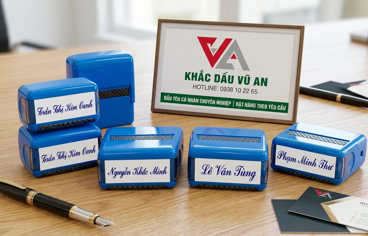 🏥 DẤU TÊN 1 DÒNG CHO BÁC SĨ, ĐIỀU DƯỠNG – NHỎ GỌN, CHUẨN QUY CÁCH.