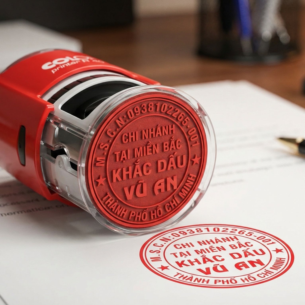 Dưới đây là các mẫu mô tả ngắn (Meta Description) tối ưu cho dịch vụ "Con dấu tròn chi nhánh", giúp khách hàng hiểu nhanh giá trị và tăng tỉ lệ click trên Google: 🌟 Mẫu 1: Tập trung vào Sự Chuyên nghiệp & Quản lý (Khuyên dùng) "Khắc con dấu tròn chi nhánh, văn phòng đại diện sắc nét, bền đẹp. Giải pháp tối ưu giúp doanh nghiệp quản lý cơ sở riêng biệt, đúng quy định pháp luật. Cán dấu chính hãng, lấy liền trong ngày