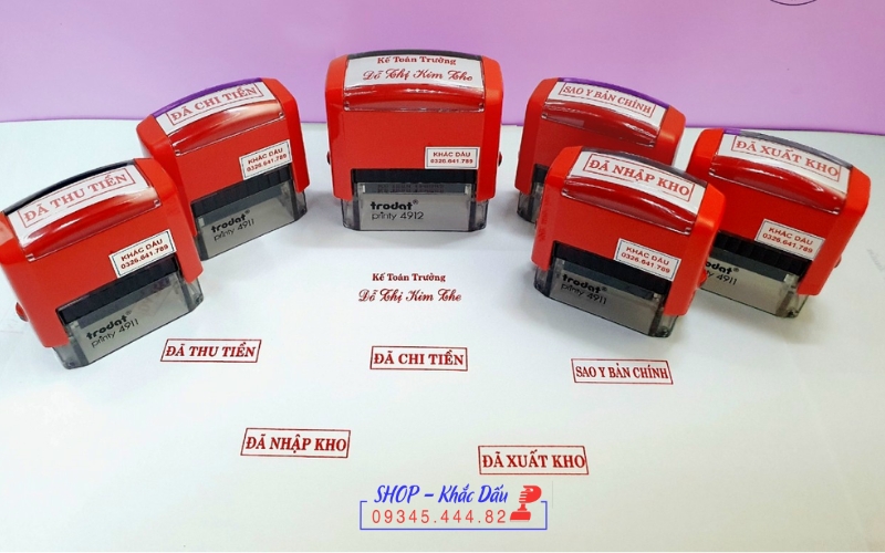 Quy trình làm việc của Khắc dấu In Ấn quận 11