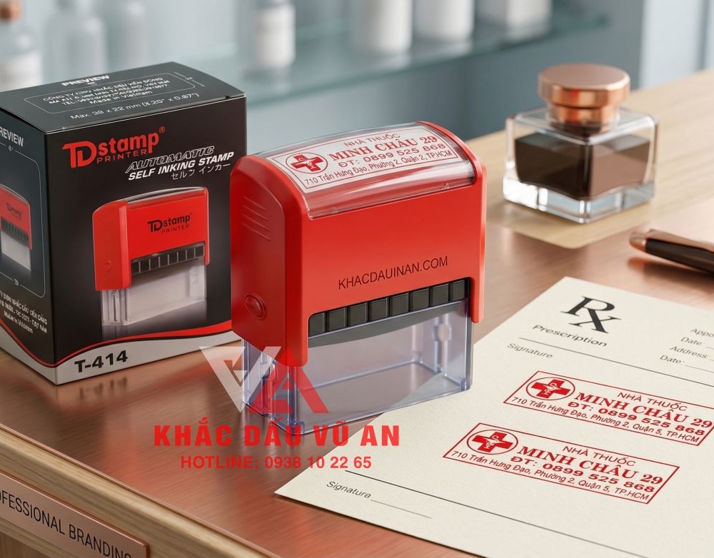 Tại Sao Nên Chọn Khắc Dấu Vũ An Để Làm Con Dấu Nhà Thuốc Tây Sắc Nét?