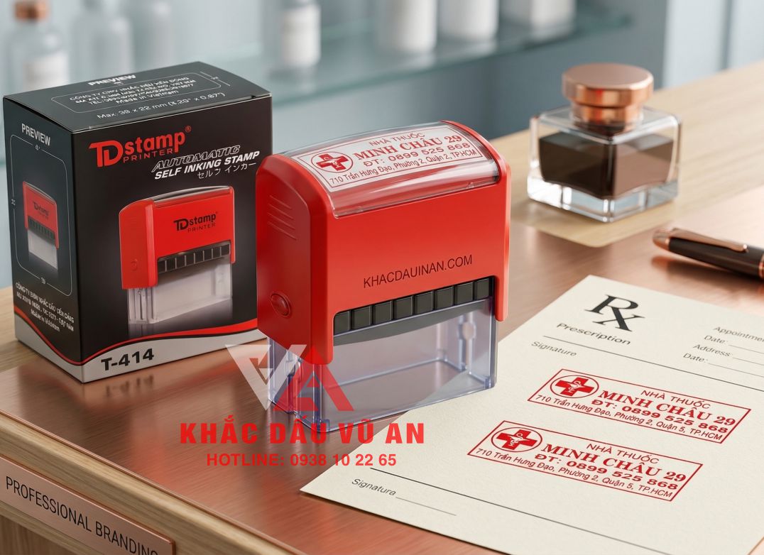 Tại Sao Nên Chọn Khắc Dấu Vũ An Để Làm Con Dấu Nhà Thuốc Tây Sắc Nét?