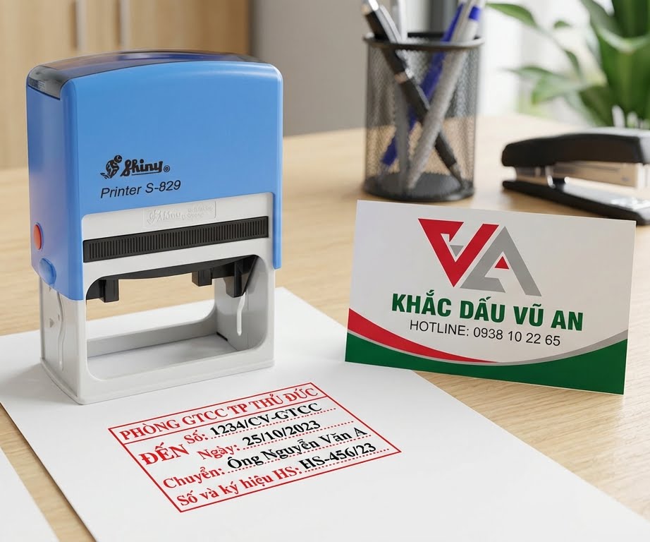 Con Dấu Công Văn Đến: Giải Pháp Quản Lý Hành Chính Khoa Học & Chuyên Nghiệp