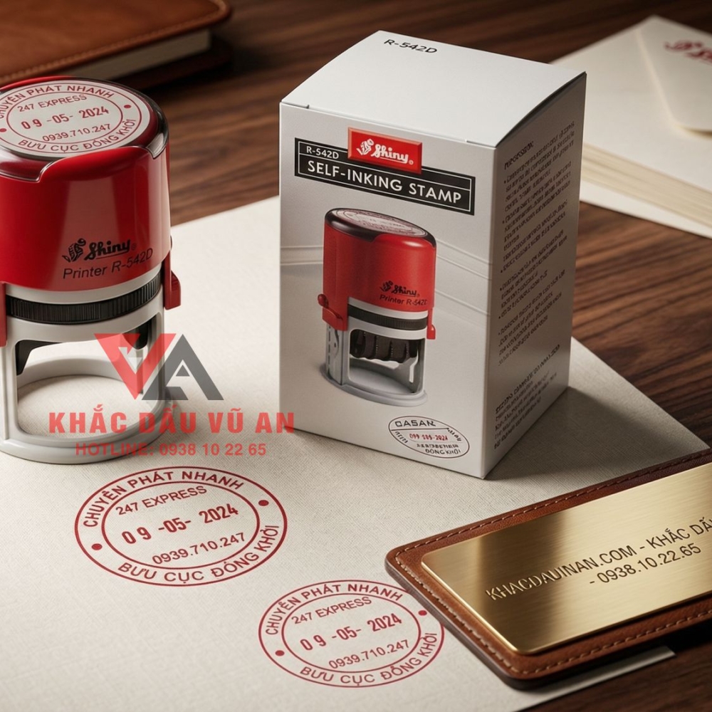 ✅ CON DẤU BƯU CỤC CHUYÊN NGHIỆP – NÉT KHẮC LASER 4K, KHÔNG LEM NHÒE TRÊN ĐƠN HÀNG.