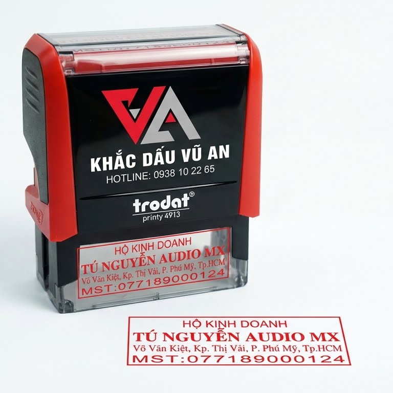 KHẮC DẤU HỘ KINH DOANH CHUYÊN NGHIỆP
