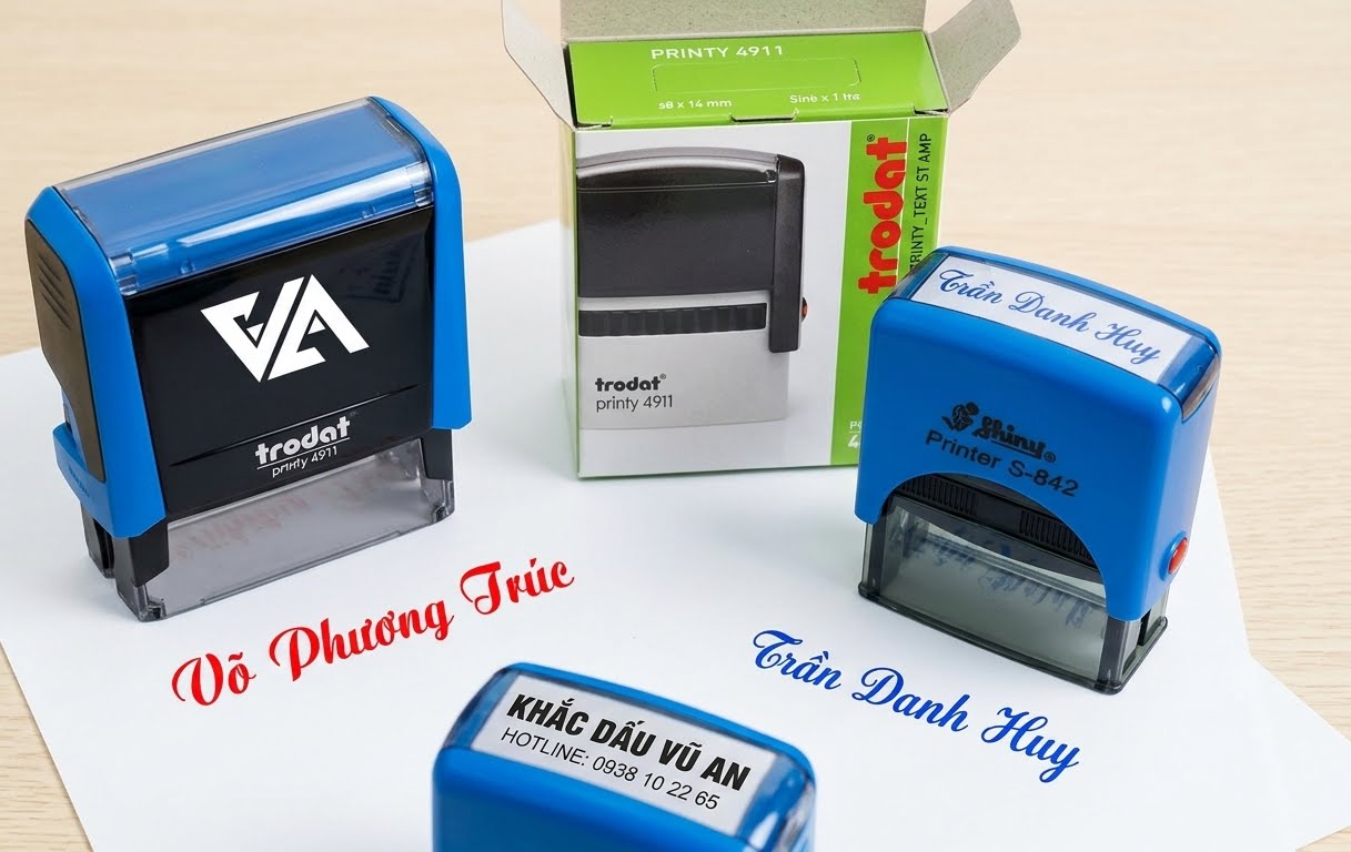 ✅ ĐỊA CHỈ LÀM CON DẤU TÊN CÁ NHÂN CHUYÊN NGHIỆP