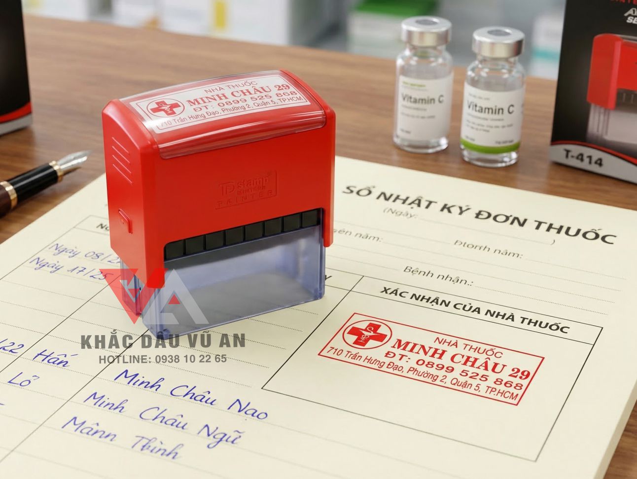 🏥 KHẮC DẤU NHÀ THUỐC TÂY CHUẨN QUY ĐỊNH ⚡ KHẮC DẤU NHÀ THUỐC LẤY LIỀN SAU 5P – GIAO TẬN NƠI HỎA TỐC TP.HCM.