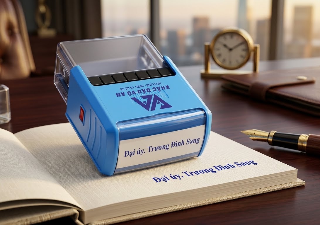 ✨ NÂNG TẦM CHUYÊN NGHIỆP VỚI CON DẤU CHỨC DANH THIẾT KẾ RIÊNG.