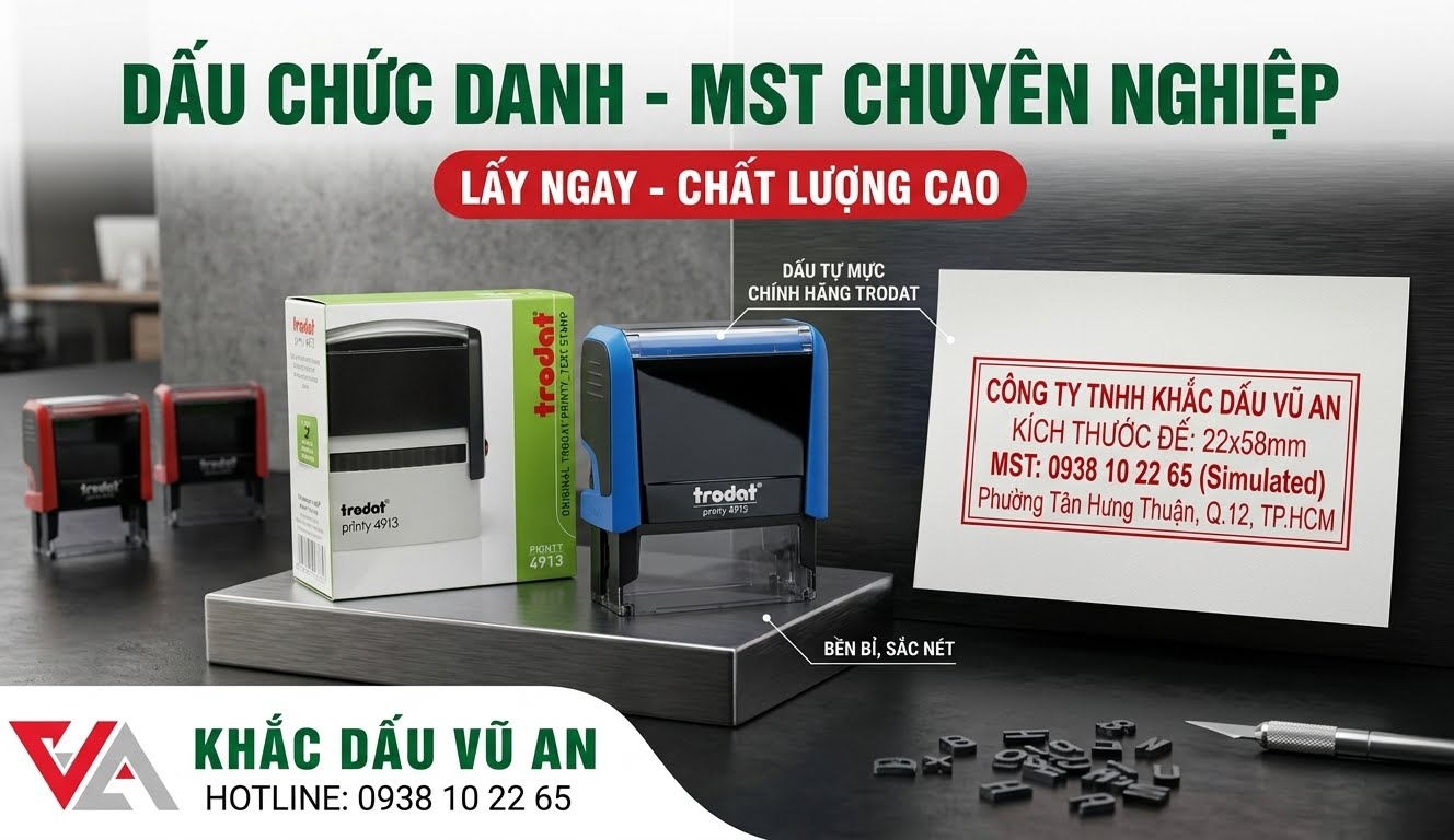 🏢 DỊCH VỤ KHẮC DẤU VUÔNG MÃ SỐ THUẾ CHUYÊN NGHIỆP – HỖ TRỢ KẾ TOÁN TỐI ĐA. 🛵 GIAO CON DẤU HỘ KINH DOANH TẬN TAY – KIỂM TRA ƯNG Ý MỚI THANH TOÁN.